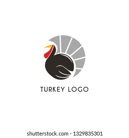 Turkey Chicken Logo Template