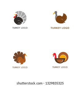 Turkey Chicken Logo Template