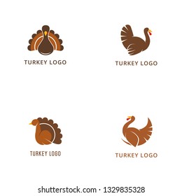 Turkey Chicken Logo Template