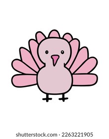 turkey cute cartoon eps file