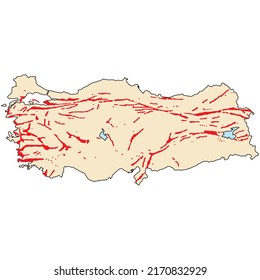 Turkey Earthquake Map, Country Maps, Maps