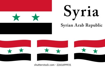 Turkey Earthquake Support! national flag of syria