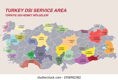 Turkey Economic Geography map - irrigation projects in Turkey map, Southeastern Anatolia Project (GAP), Eastern Anatolia Project (DAP), Eastern Black Sea Project (DOKAP), Zonguldak, Bartın, 
