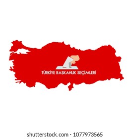 Turkey Elections Vektor Work