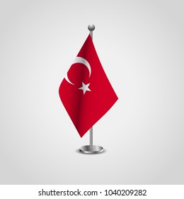 Turkey Flag Emblem