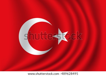 Similar – Image, Stock Photo Fluttered in Turkey Flag