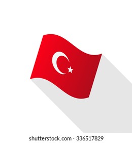 turkey Flag illustration