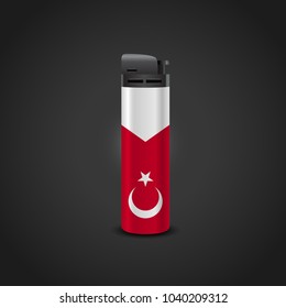 Turkey Flag made Fire lighter