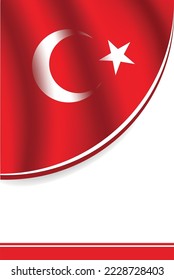 Turkey Flyer Design and Turkey Flag Flyer Design