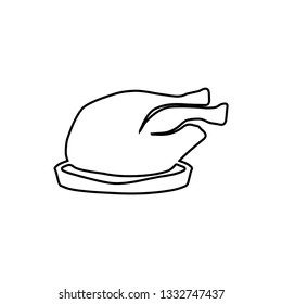 Turkey food icon
