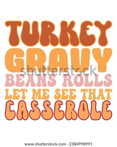 Turkey Gravy Beans And Rolls Let Me See that Casserole Retro, Turkey Gravy Casserole Png, Thanksgiving Food Design, Turkey Day Png
