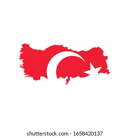 Icono de Turquía para proyectos de diseño gráfico