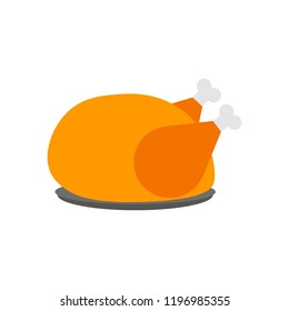 Turkey icon. Happy Thanksgiving