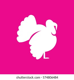 turkey icon illustration isolated vector sign symbol