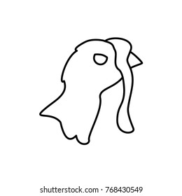 turkey icon illustration isolated vector sign symbol