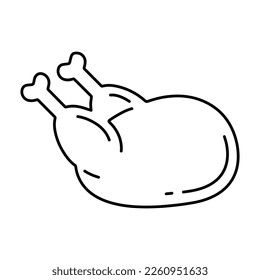 Putensymbol auf weißem Hintergrund, Vektorgrafik.