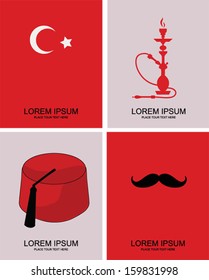 Turkey icons and illustrations 