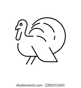 Turkey Logo. Icon design. Template elements