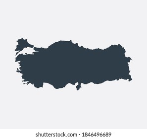 Türkische Karte, Landkarte 