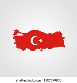 turkey map vector