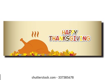 turkey meal happy thanksgiving cover