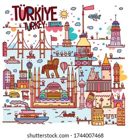 Turkey the Most Multicolor Country in the World