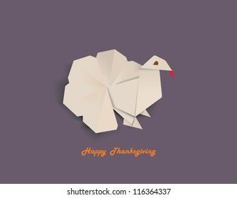 Turkey origami