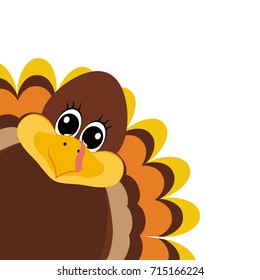 Turkey Pilgrimin on Thanksgiving Day