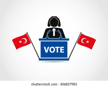 Turkey Podium Speech Judge