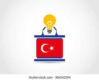 Turkey Podium Speech Lack Of Idea