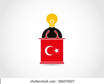 Turkey Podium Speech Lack Of Program