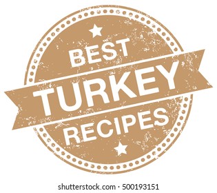 Turkey Recipes stamp