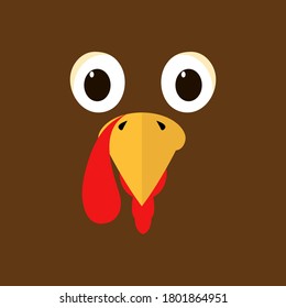 turkey thanksgiving character funny humor colorful animals