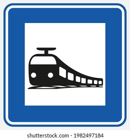Turkey Traffic Sign: Station (B-58)