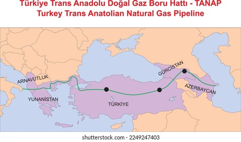 Turkey Trans Anatolian Natural Gas Pipeline