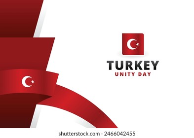 Turkey Unity Day Vector Design Illustration