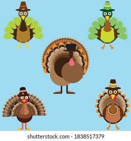 Turkey vector are create for all