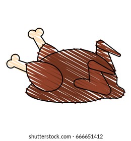 turkey vector illustration