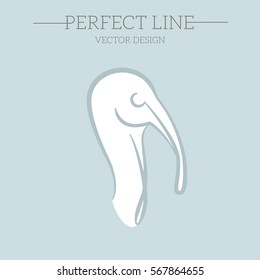turkey vector line, symbol, logo, emblem. Contour Design.
