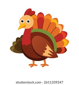 turkey vector on white background.eps