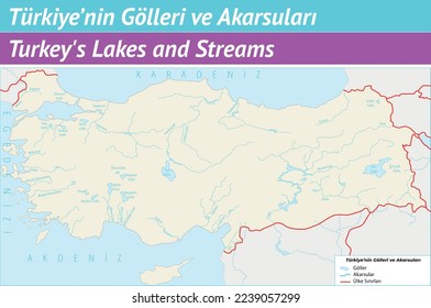 Die türkischen Seen und Stauseen (Geografie)