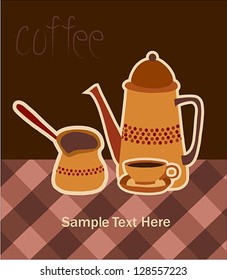 Turkish Coffee card