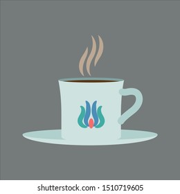 Turkish Coffee icon, Cafe Concept, Flat Style. - Vector