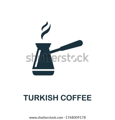 Turkish Coffee icon. Simple element from drinks collection. Creative Turkish Coffee icon for web design, templates, infographics and more