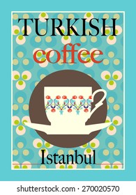 Turkish Coffee Poster Design