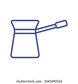 Turkish coffee pot