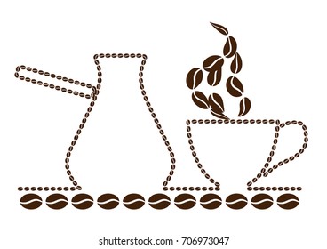 Turkish, Coffee & Pot 