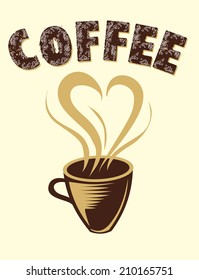 turkish coffee vector art