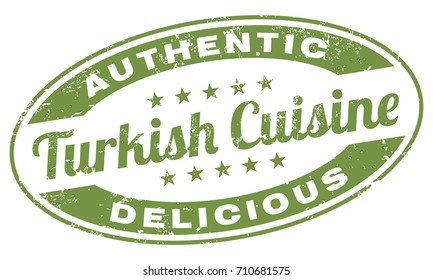 Turkish Cuisine Stamp
