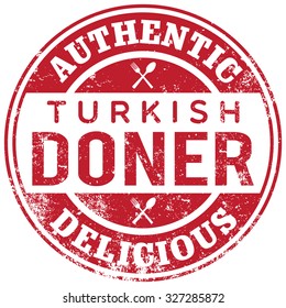turkish doner stamp